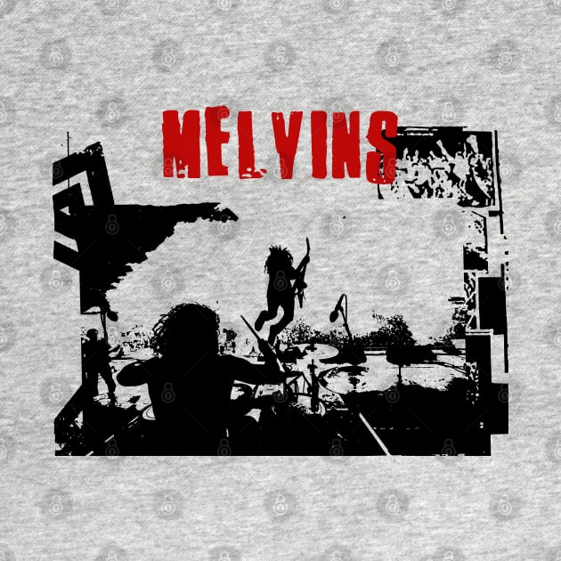 melvins live on saburay by sneaky geek studio